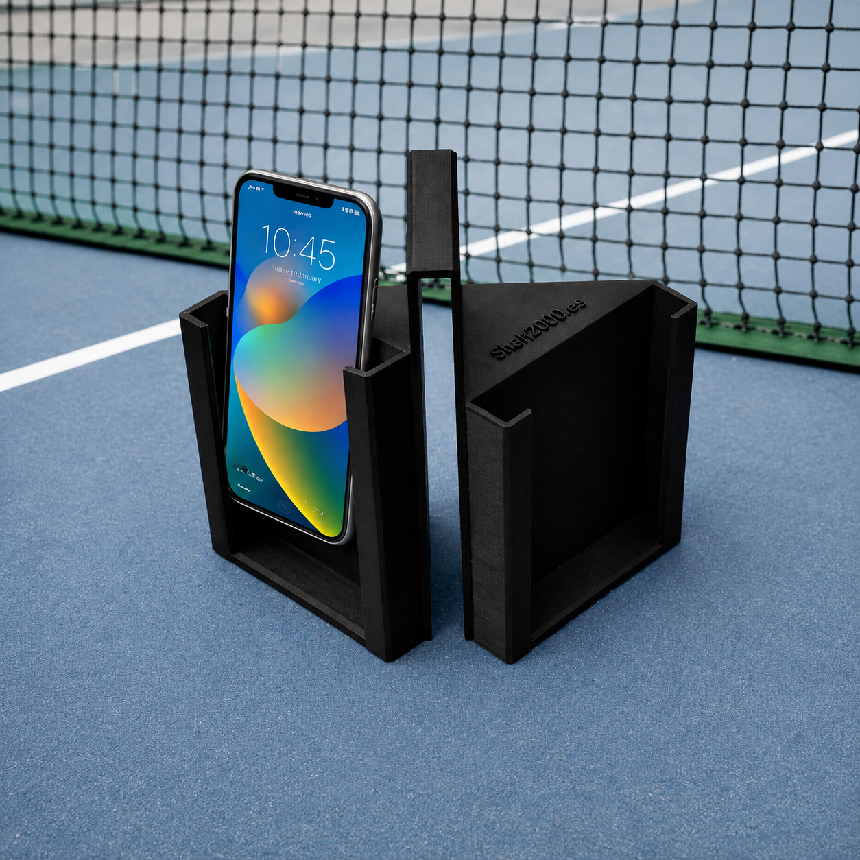 📱 Padel Court Net Phone Holder