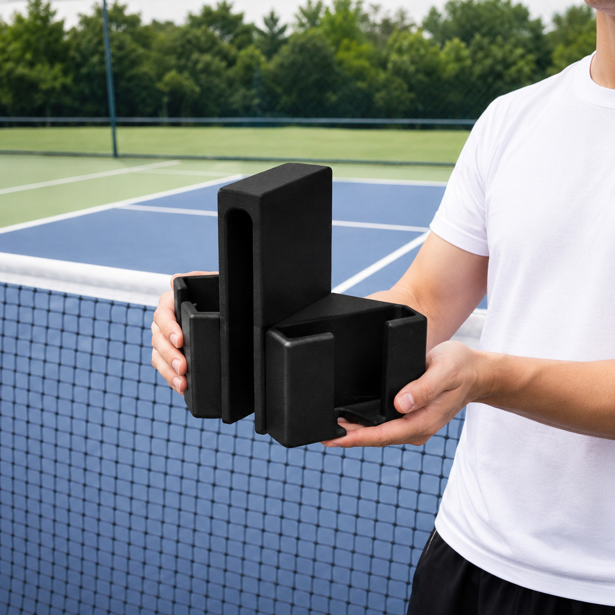 📱 Padel Court Net Phone Holder