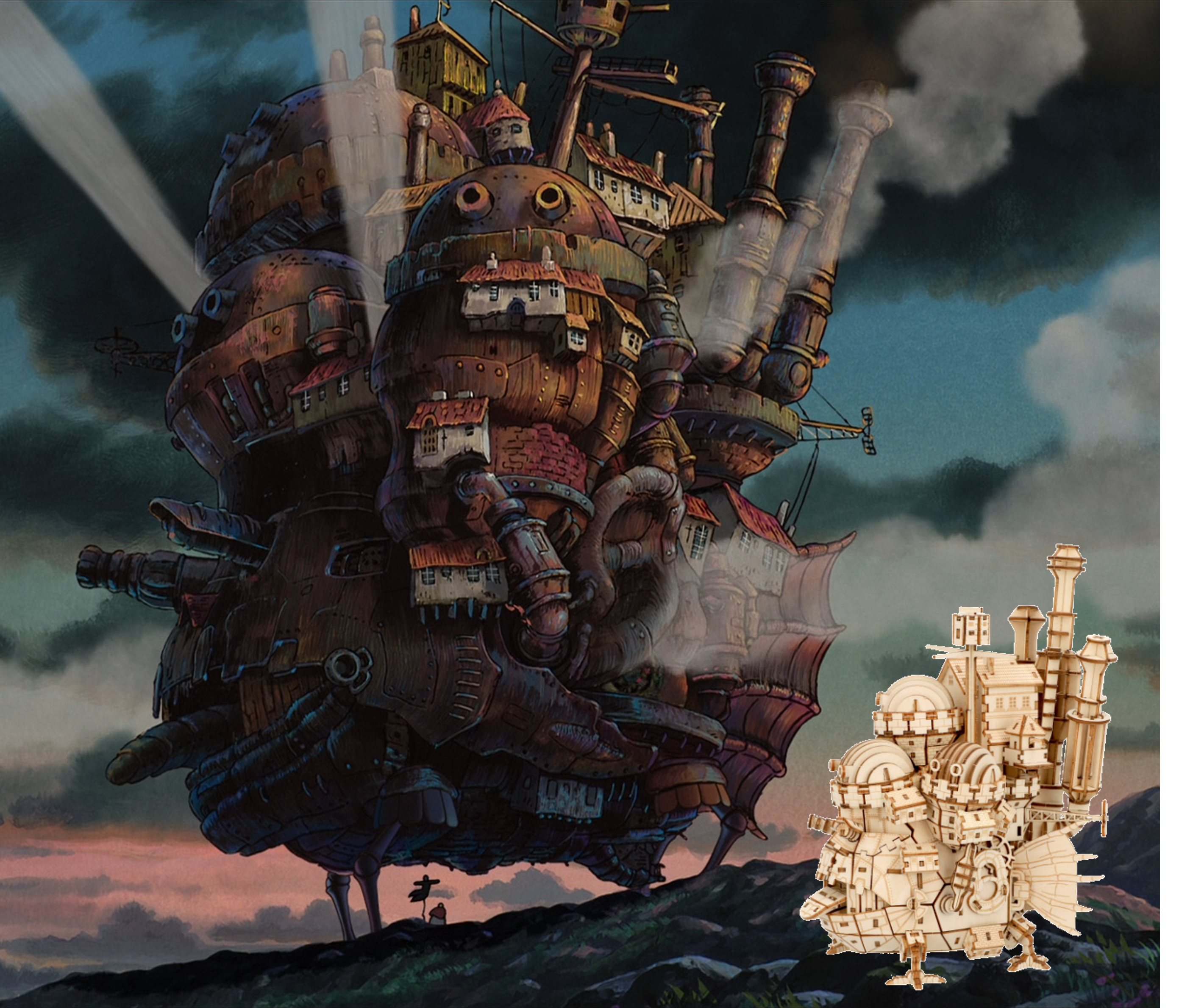 3D Puzzle-Howl's Moving Castle