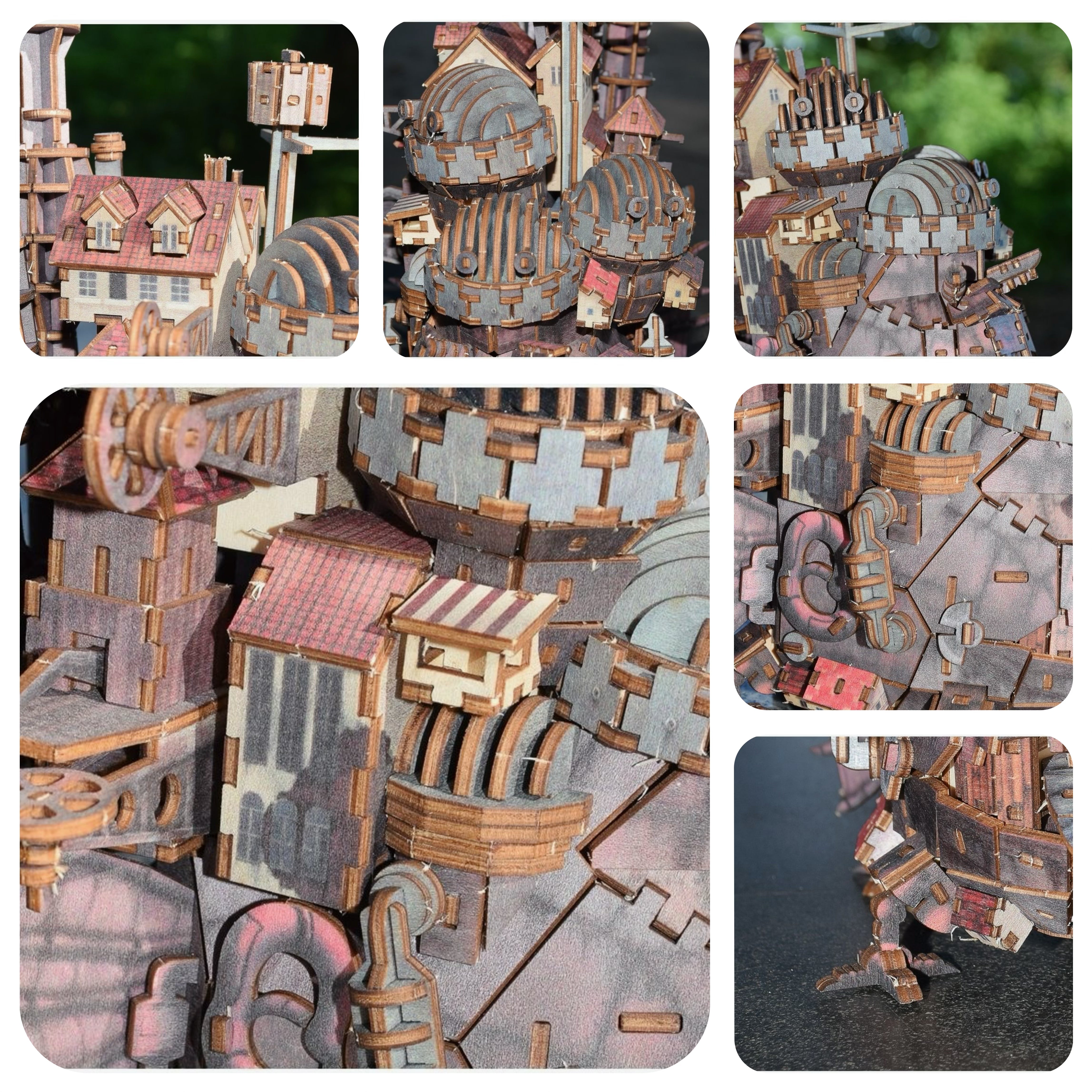 3D Puzzle-Howl's Moving Castle