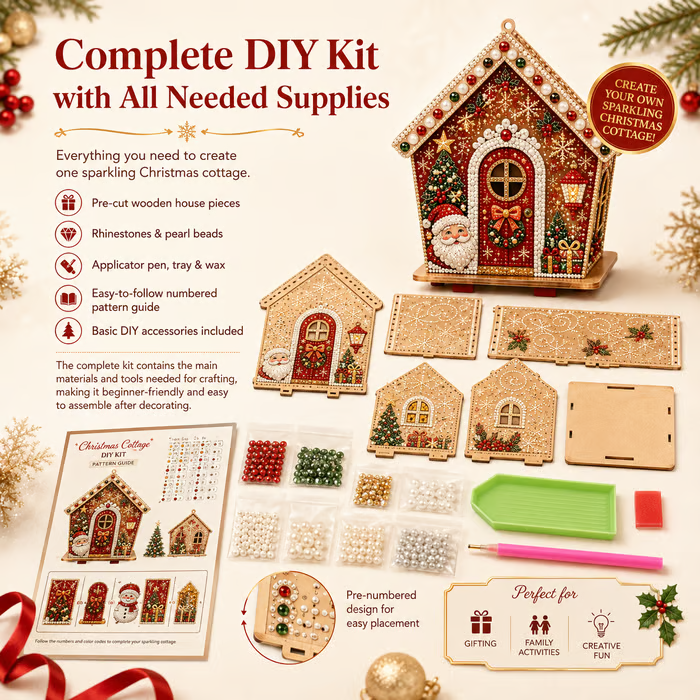 🔥49% OFF - 🎄Floralshe DIY Pearl Art - Christmas Collection