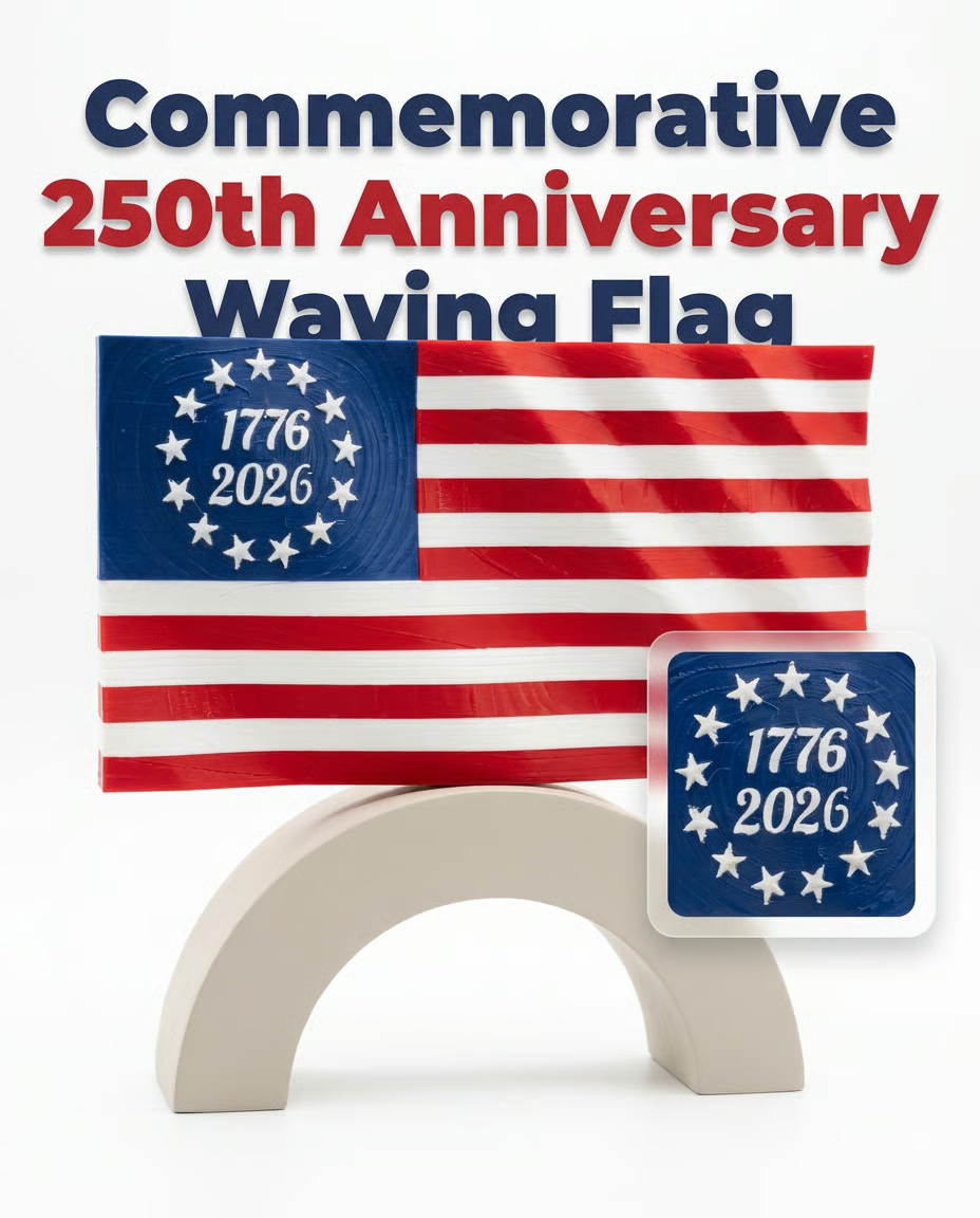 Honor 250 Years of American Freedom with a Flag That Never Stops Waving