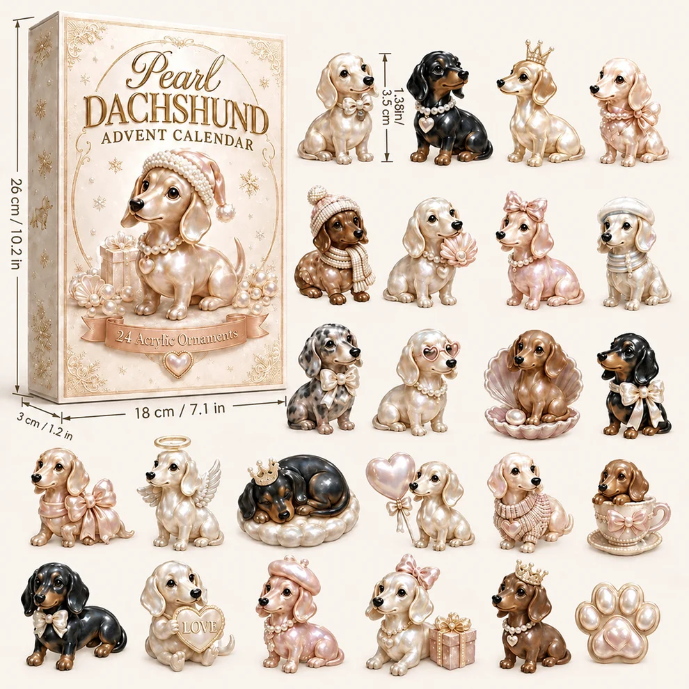 🎄🐾 2026 Dachshund Advent Calendar 🐶✨