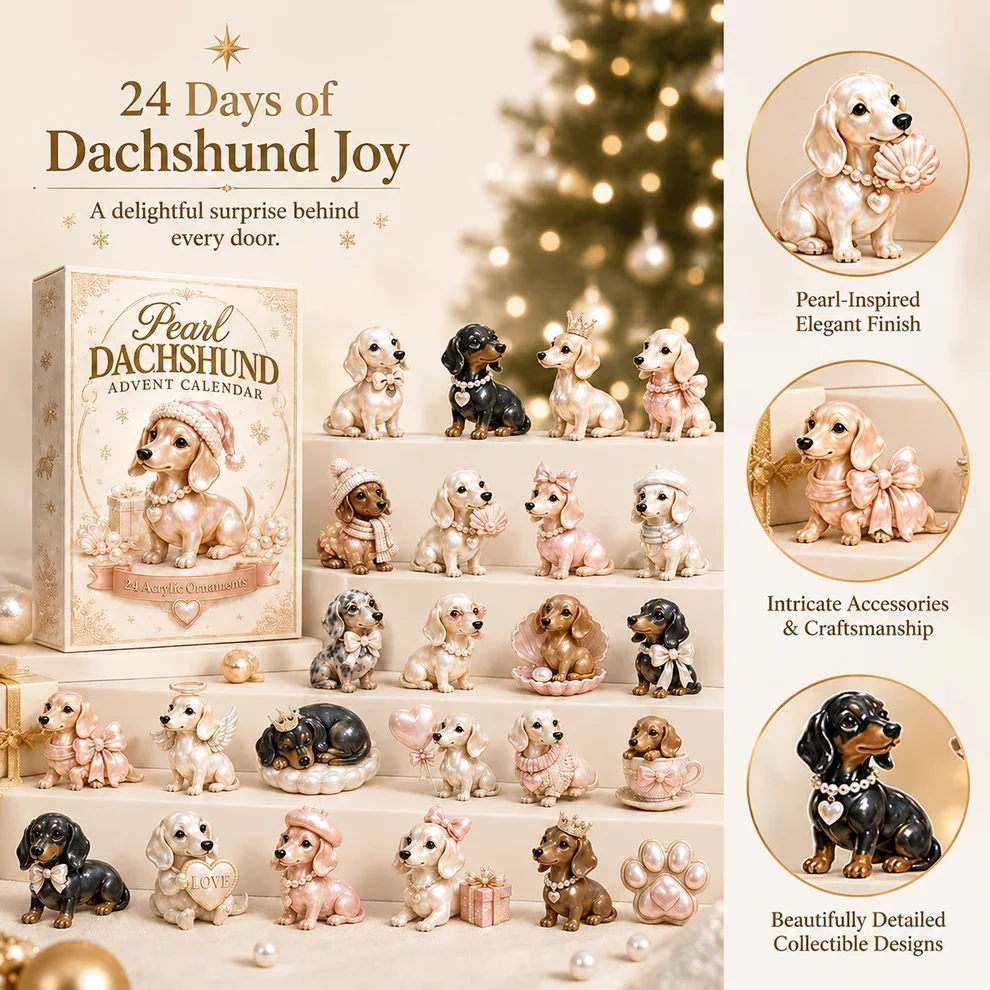 🎄🐾 2026 Dachshund Advent Calendar 🐶✨