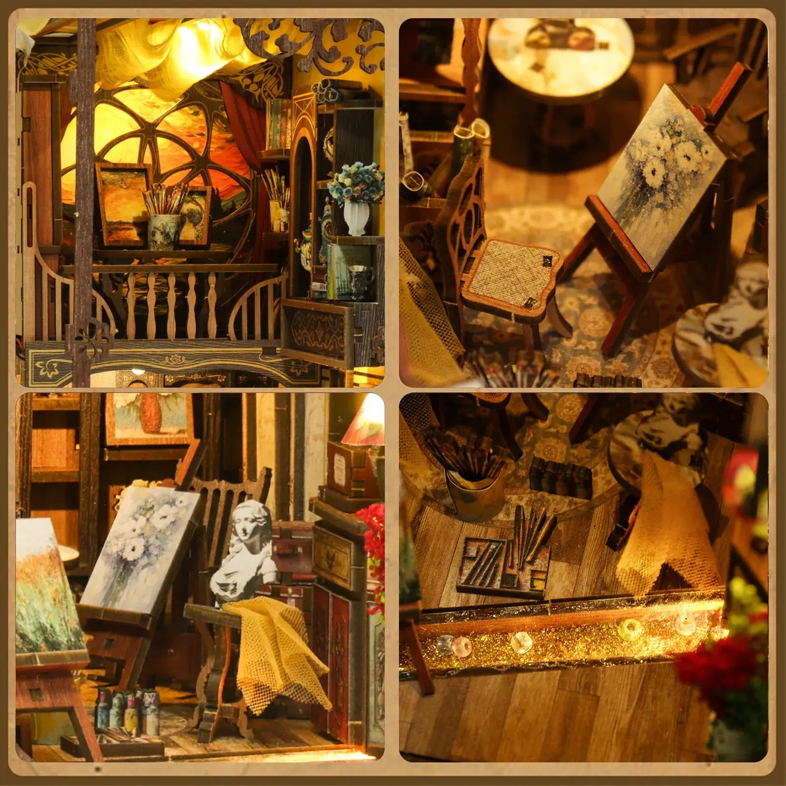 🎨 The Frame Artist’s Studio DIY Book Nook
