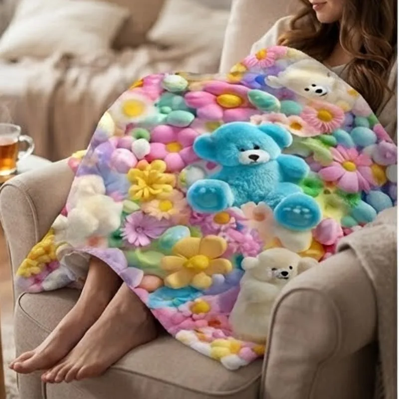 James's plush blanket