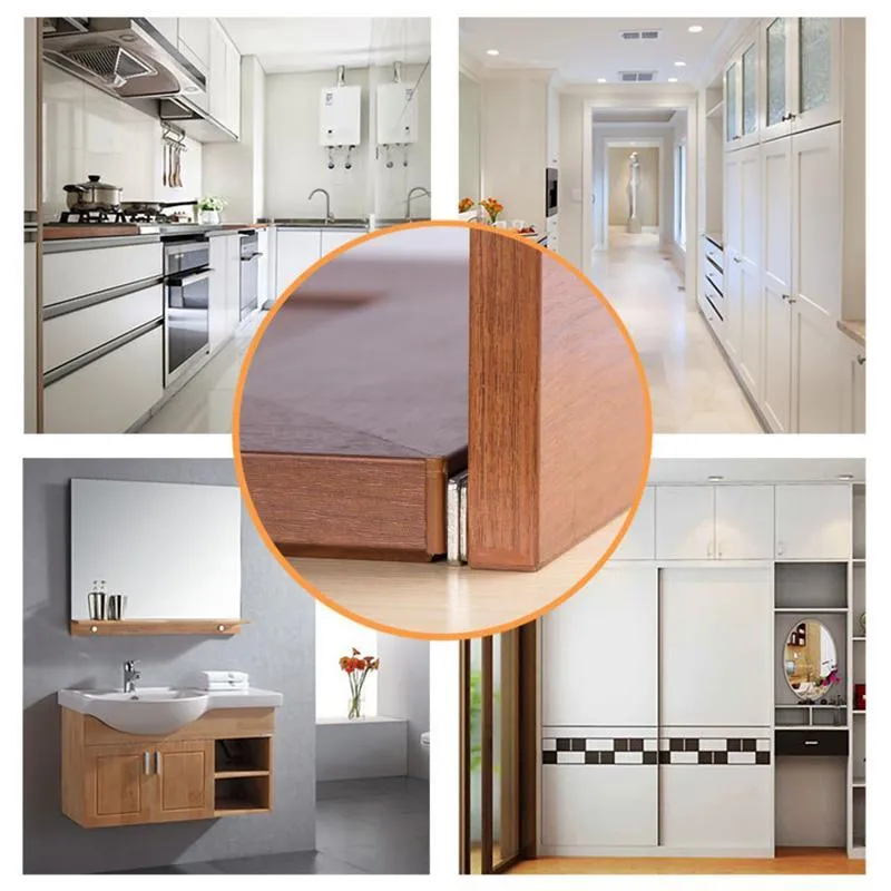 Ultra-thin magnetic cabinet door catch in different rooms