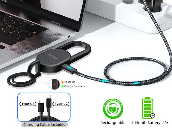 Miroddi for Keychain Tracker, Men's Accessories Works with Apple Find My(iOS Only), Heavy Duty Metal Carabiner Car Key Chains with GPS Tracker, Anti-Lost Keyring Finder Locator, Rechargeable, Steel, Waterproof, Christmas Gifts for BF, GF, Mens, Males Miroddi for Keychain Tracker, Men's Accessories Works with Apple Find My(iOS Only), Heavy Duty Metal Carabiner Car Key Chains with GPS Tracker, Anti-Lost Keyring Finder Locator, Rechargeable, Steel, Waterproof, Christmas Gifts for BF, GF, Mens, Males