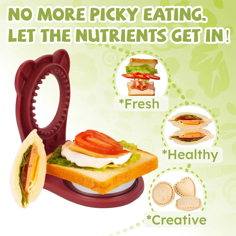 Save Money and Easily Make a Sandwich!! Sandwich Maker Sealer Cuttera