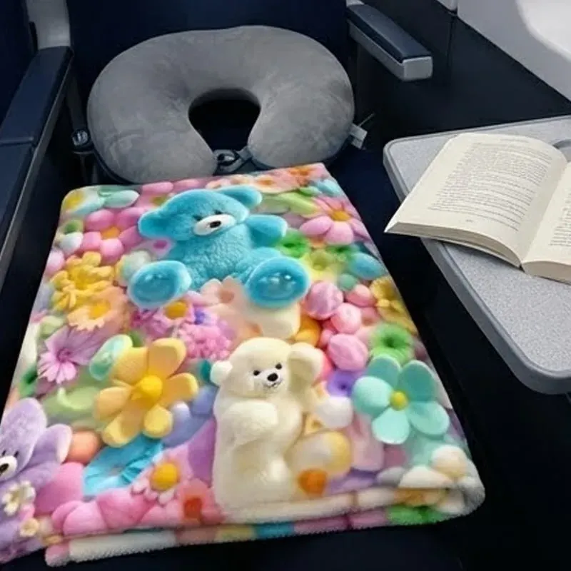 Rachel's plush blanket