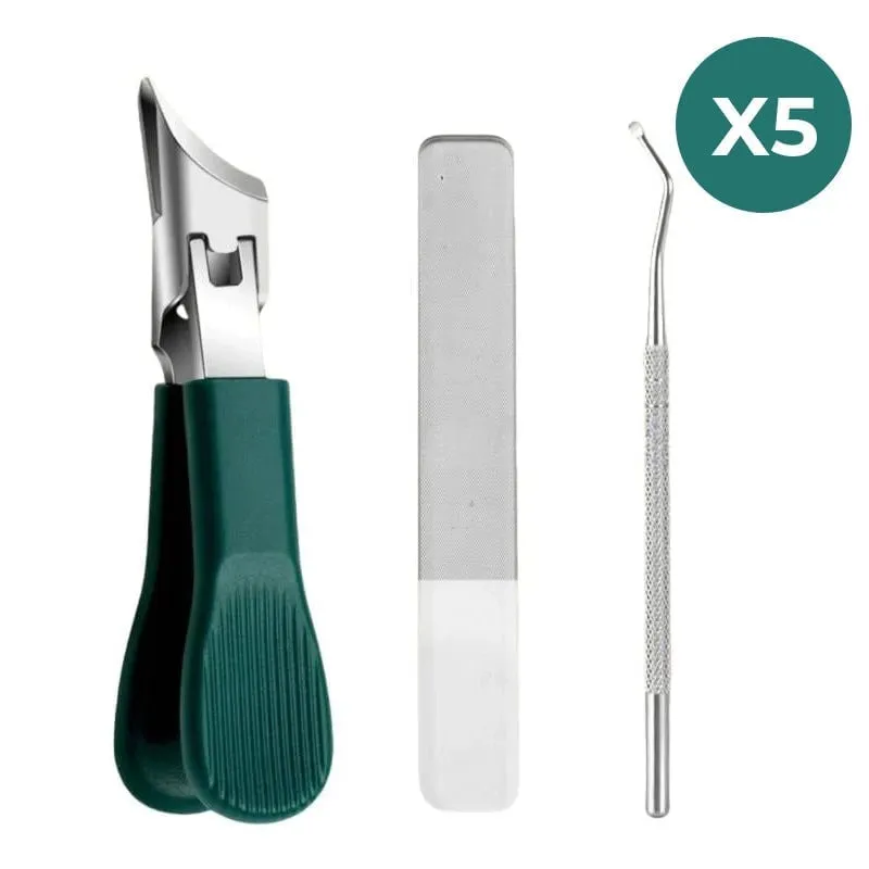Durable stainless-steel nail care tools