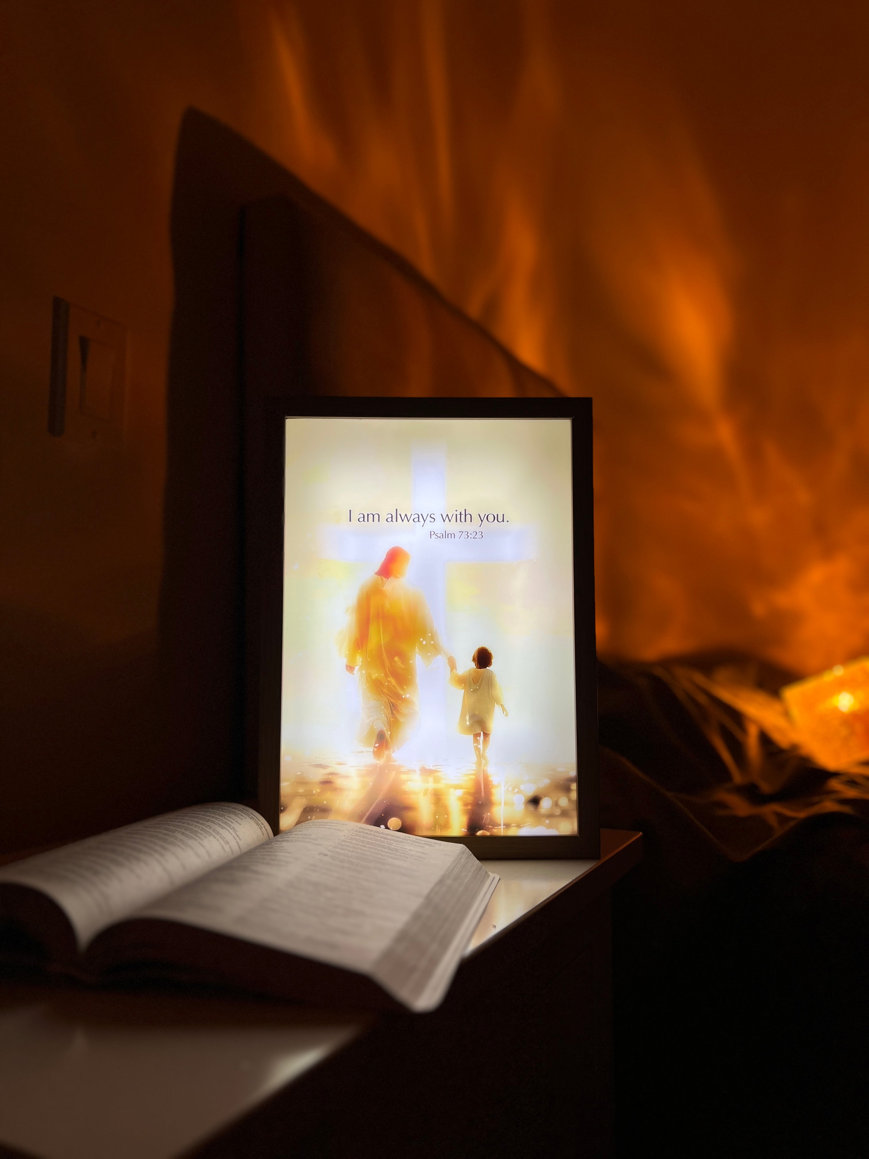 Jesus lamp home display
