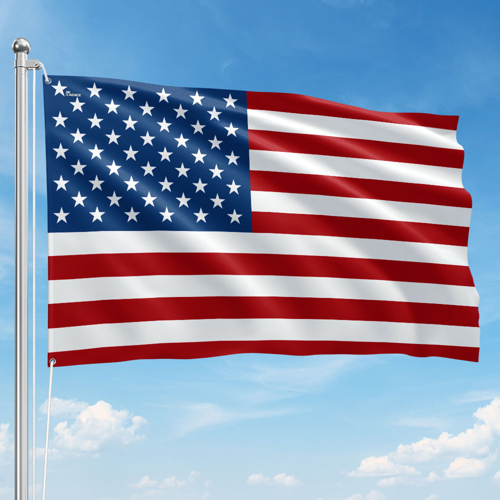  Premium American Grommet Flag - Weatherproof Outdoor United States Flag
