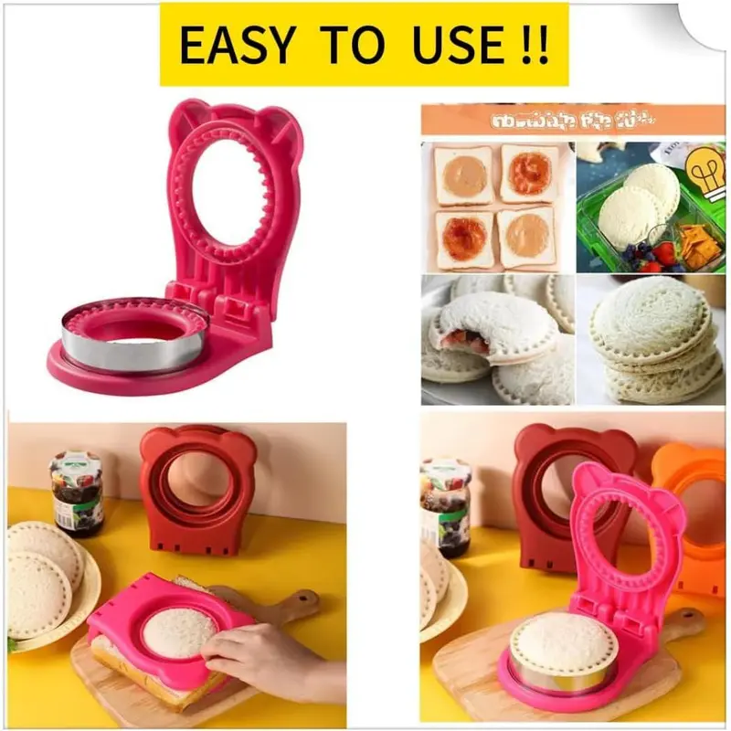 Save Money and Easily Make a Sandwich!! Sandwich Maker Sealer Cuttera