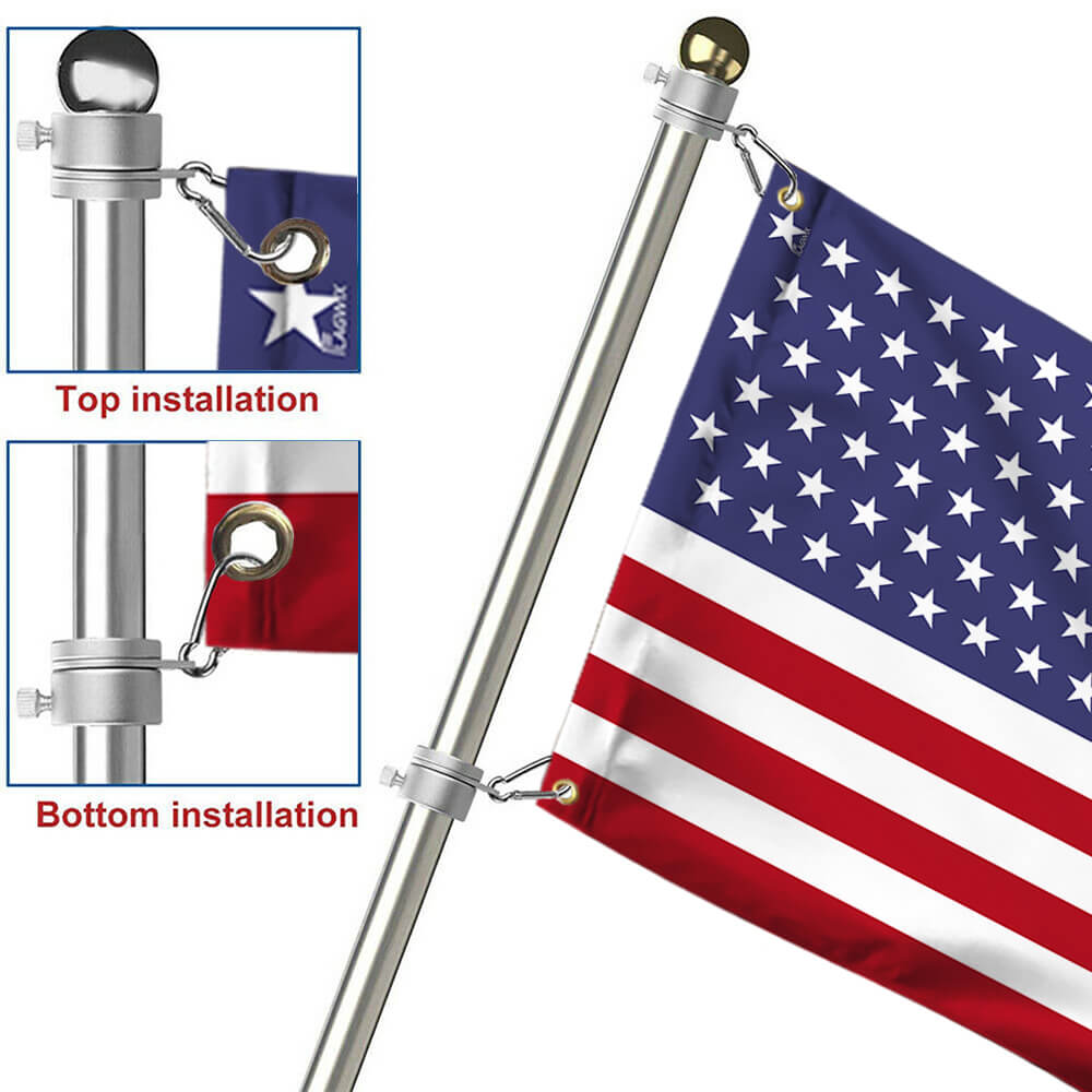 Premium American Grommet Flag - Weatherproof Outdoor United States Flag