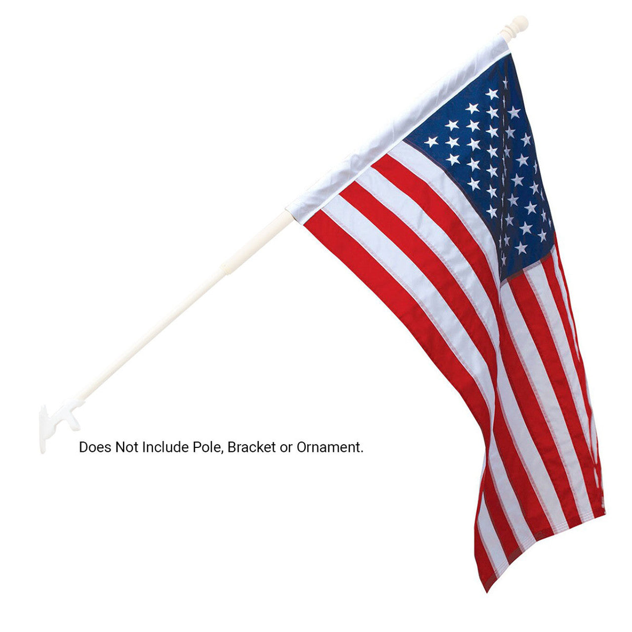 Embroidered American Flag Heavy-Duty Outdoor US Flag - Embroidered Stars