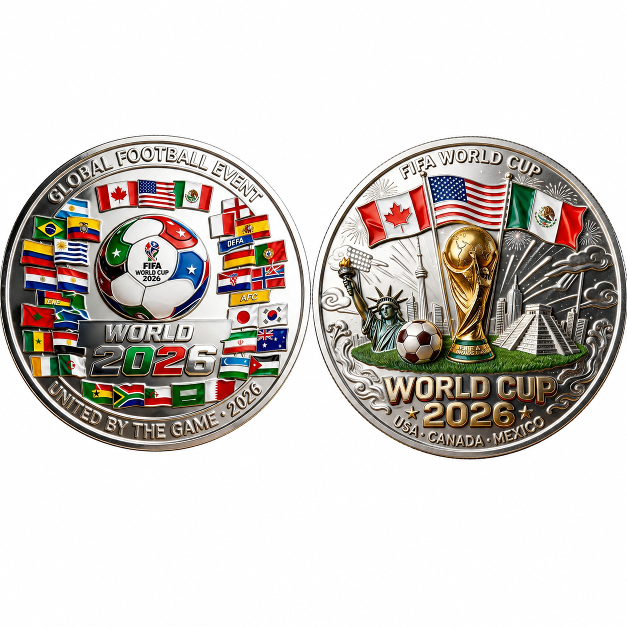 🏆 Flash Sale: 60% OFF ⚽ World Cup 2026 Commemorative Coin