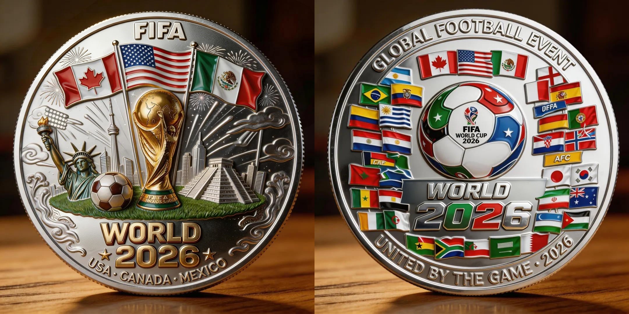 🏆 Flash Sale: 60% OFF ⚽ World Cup 2026 Commemorative Coin
