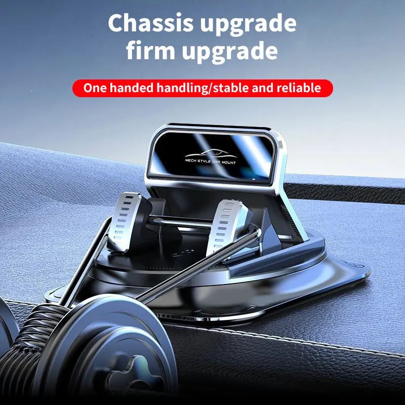 360° Rotating Car Phone Holder for Dashboard & Windshield