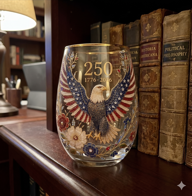America 250 EagleGlass Tumbler