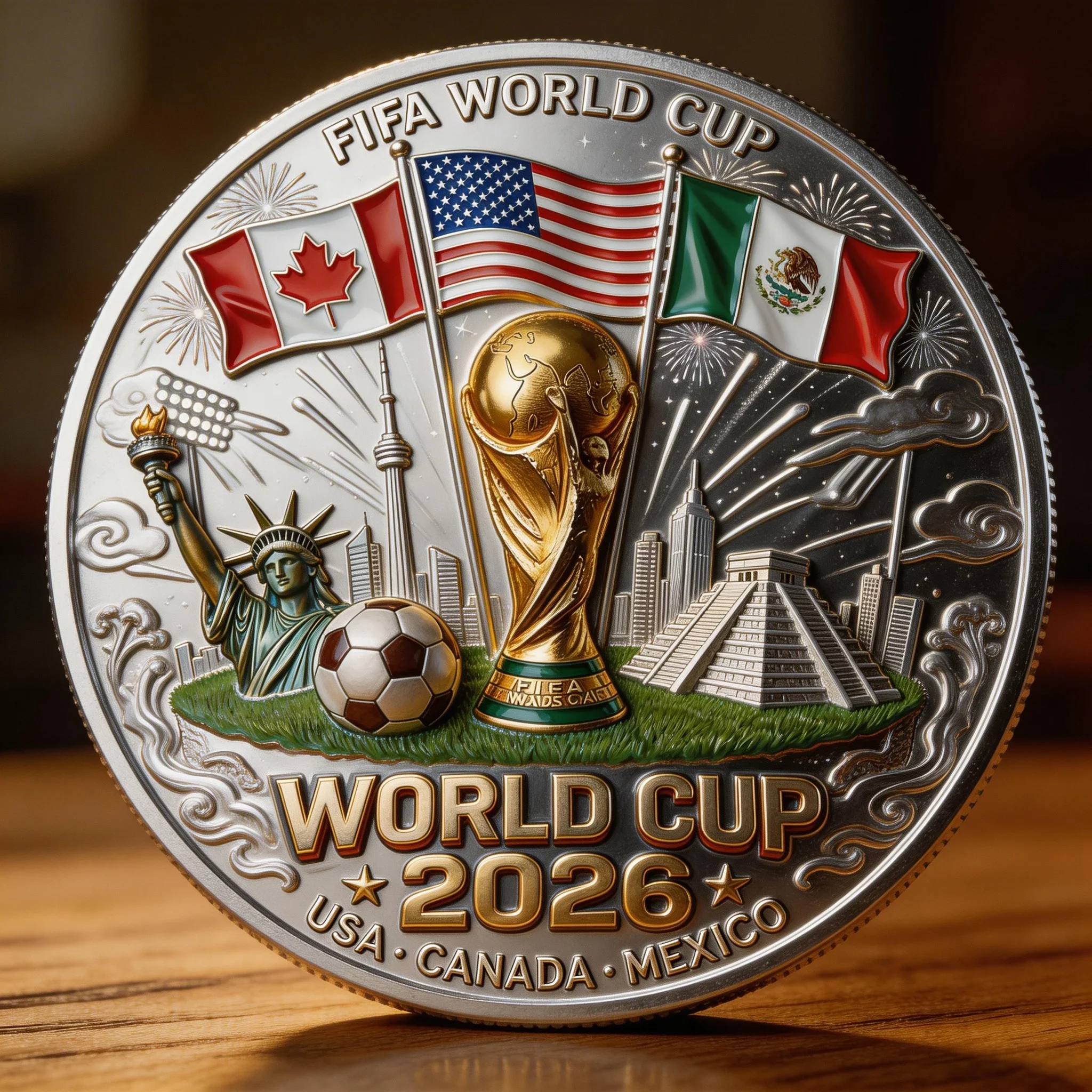 🏆 Flash Sale: 60% OFF ⚽ World Cup 2026 Commemorative Coin