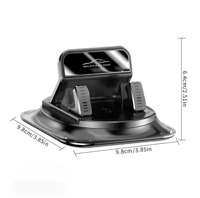 360° Rotating Car Phone Holder for Dashboard & Windshield