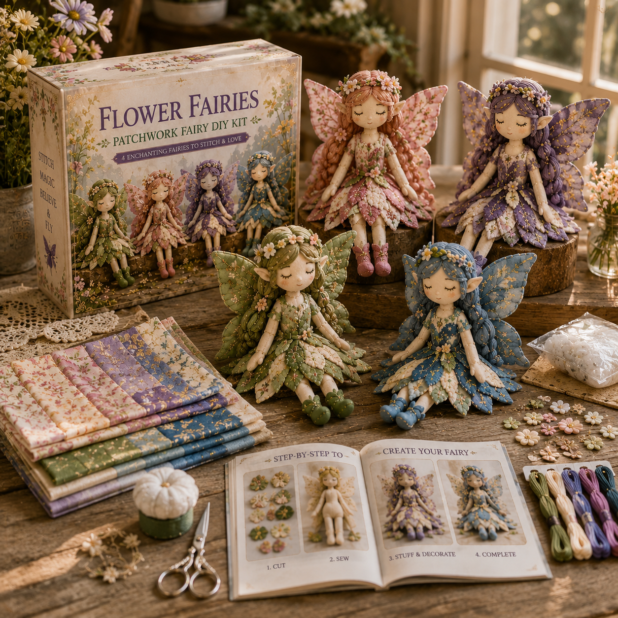 Fairy Patchwork DIY Collection ⚡Buy 3, Get 1 Free