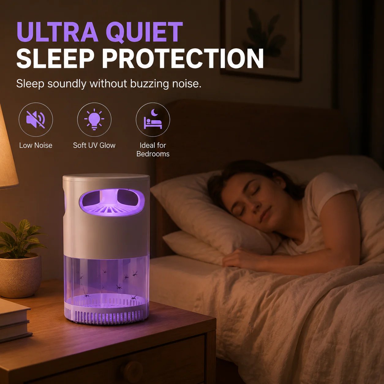 🦟 49% OFF! UV Mosquito Killer Lamp – quiet, USB, chemical-free. 50K+ sold! 🔇🌙