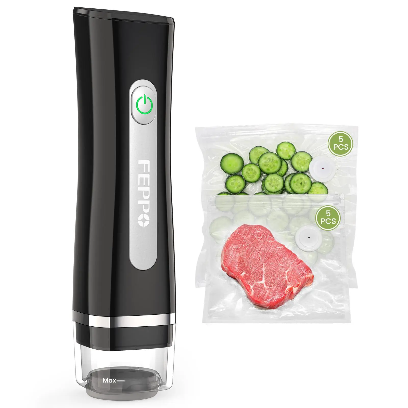 Vacuum Sealer for Food with Visual Water Storage Tank