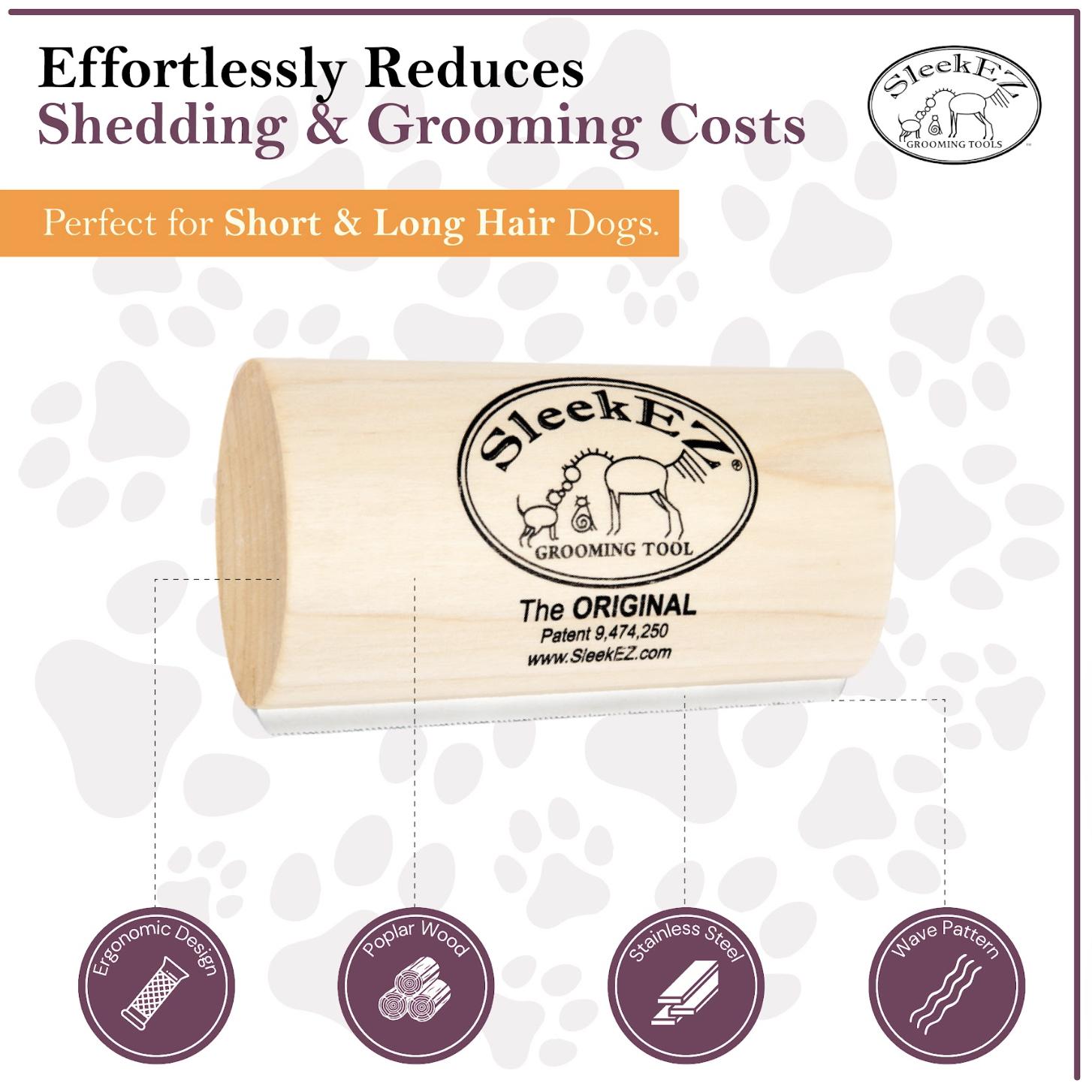 Pet Deshedding Grooming Tool – Professional Shedding Brush for Cats, Dogs & Horses