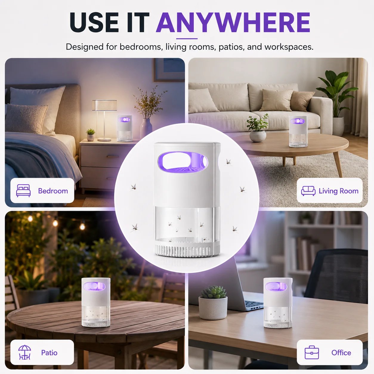 🦟 49% OFF! UV Mosquito Killer Lamp – quiet, USB, chemical-free. 50K+ sold! 🔇🌙