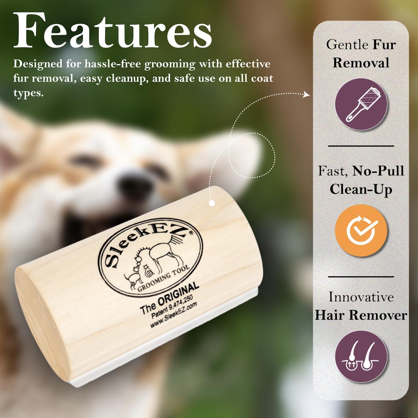 Pet Deshedding Grooming Tool – Professional Shedding Brush for Cats, Dogs & Horses