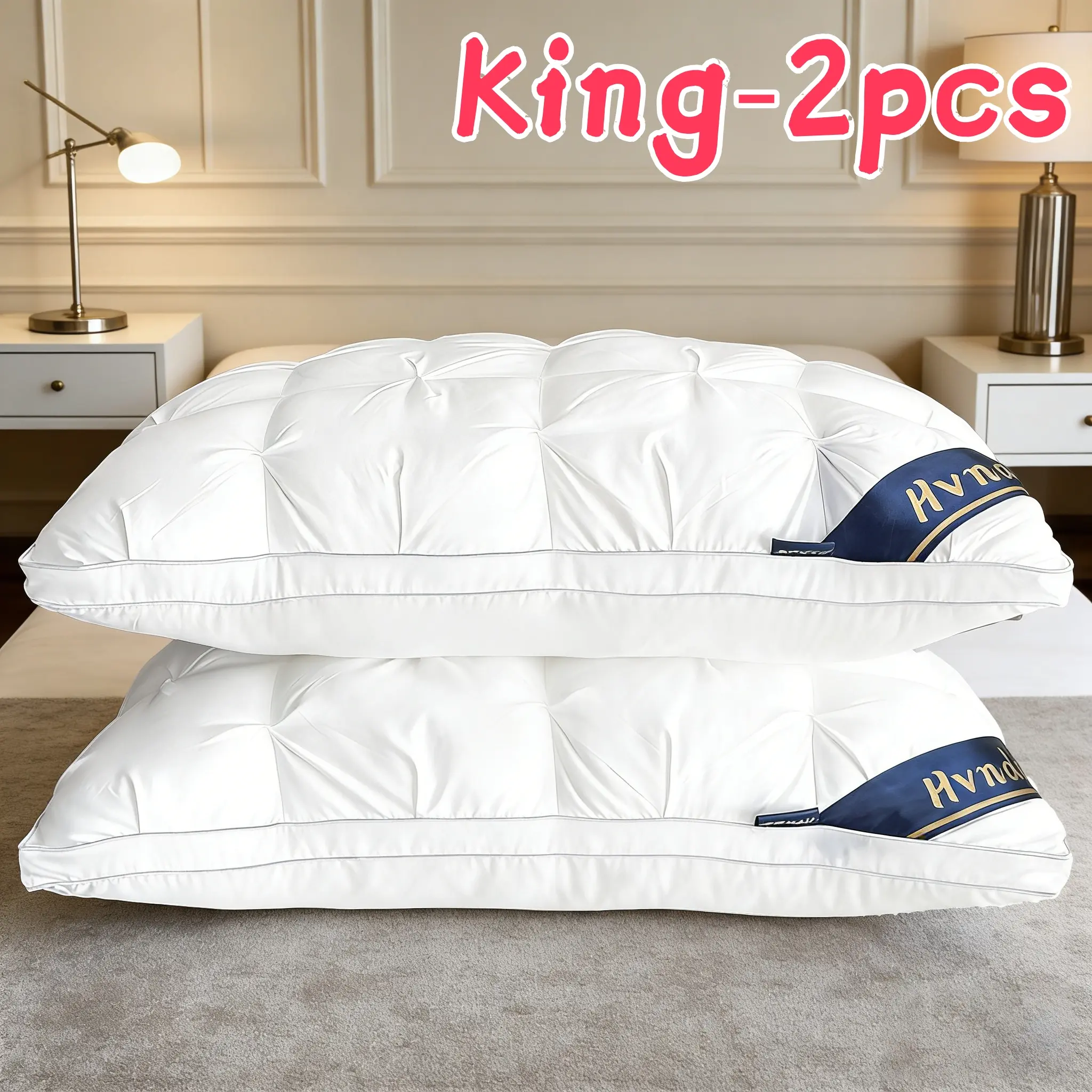 2pcs Hotel Collection Deep Sleep Pillow【【Father's Day Gift】