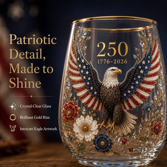 America 250 EagleGlass Tumbler