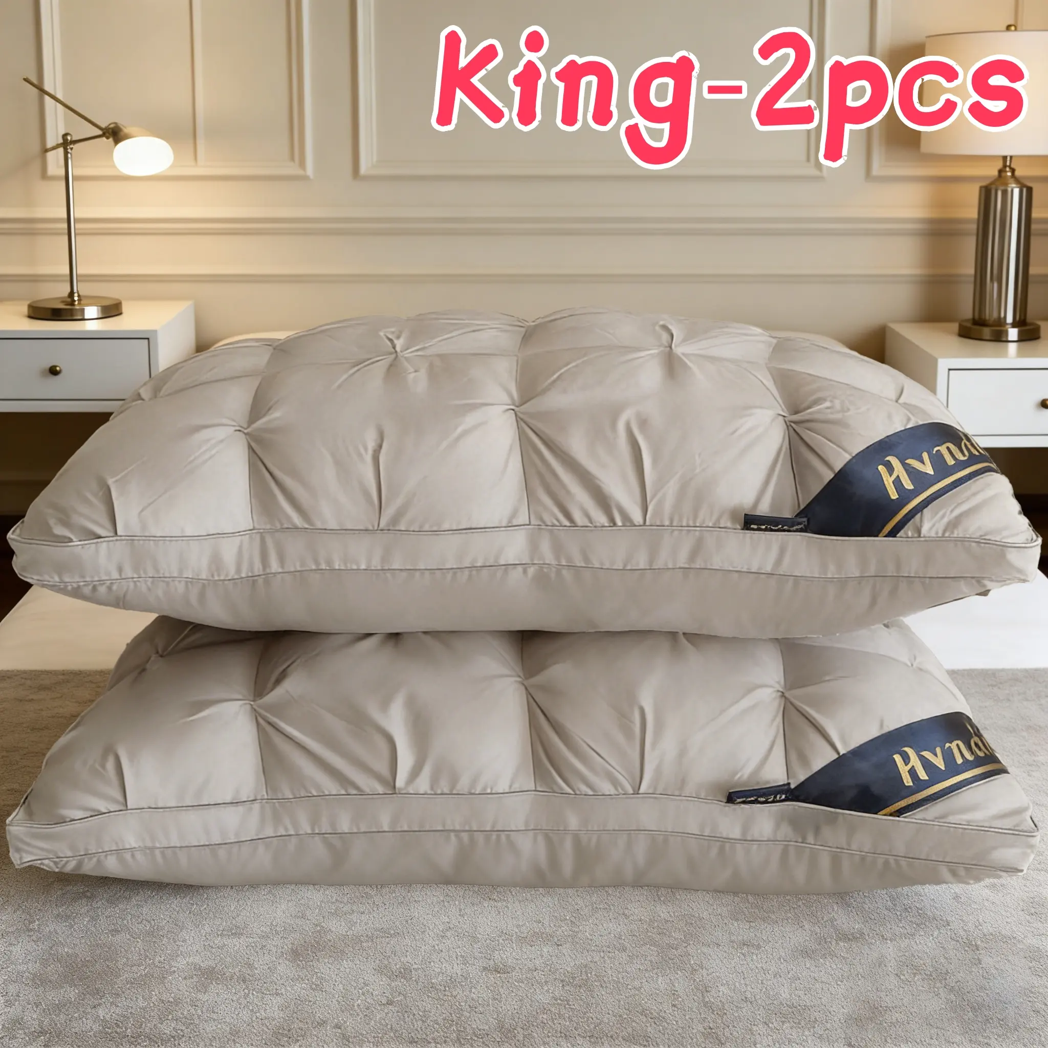 2pcs Hotel Collection Deep Sleep Pillow【【Father's Day Gift】