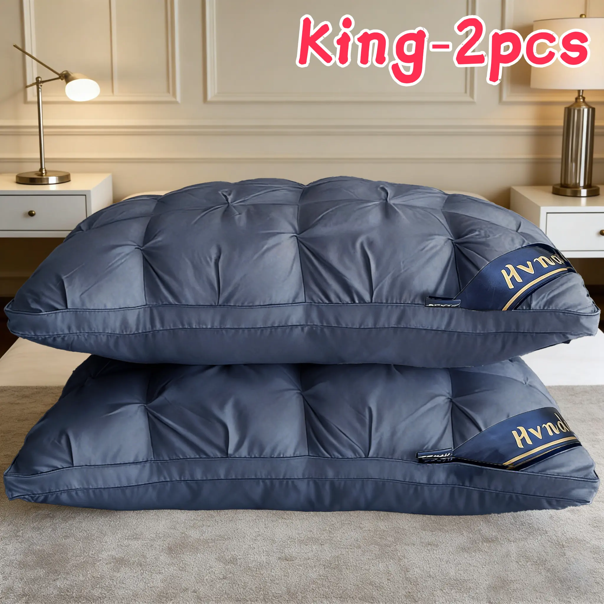2pcs Hotel Collection Deep Sleep Pillow【【Father's Day Gift】