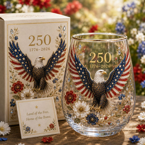 America 250 EagleGlass Tumbler
