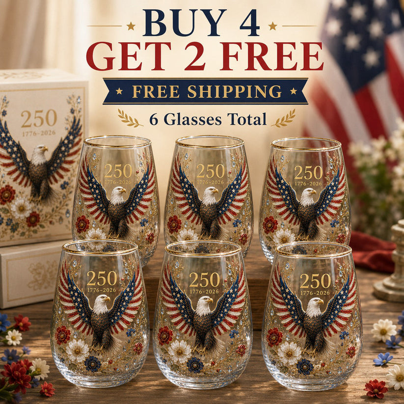 America 250 EagleGlass Tumbler