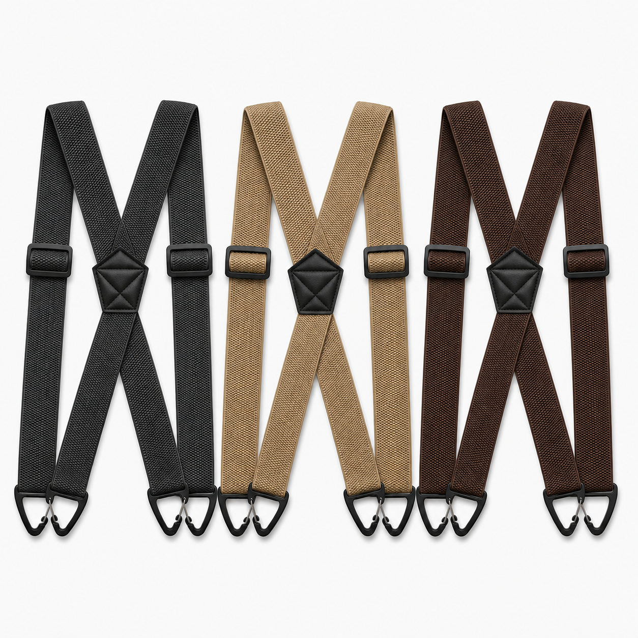 ⏰Men's X-Back Suspenders with Hook Clips