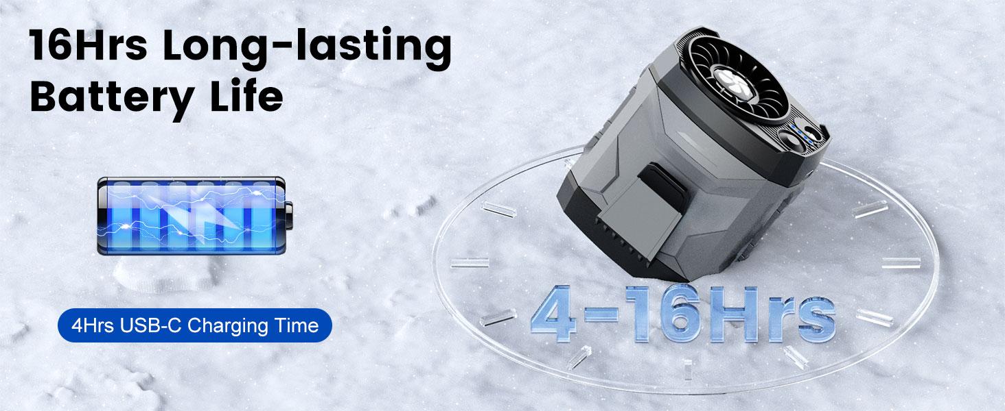 【Lentorgi】Portable Fan,Clip Fan Rechargeable With stand,4 Speeds Strong Airflow Small Fan Waist,Weight reduction design,for Travel Camping Outdoor Jobsite,Camping Essentials-Black and Gray 【Lentorgi】Portable Fan,Clip Fan Rechargeable With stand,4 Speeds Strong Airflow Small Fan Waist,Weight reduction design,for Travel Camping Outdoor Jobsite,Camping Essentials-Black and Gray