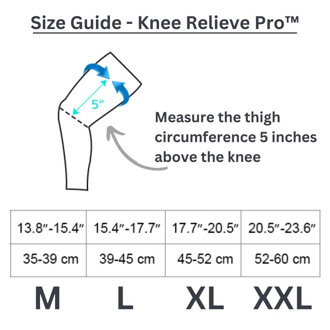 Knee Relieve Pro - Nano-Fiber Compression Sleeve