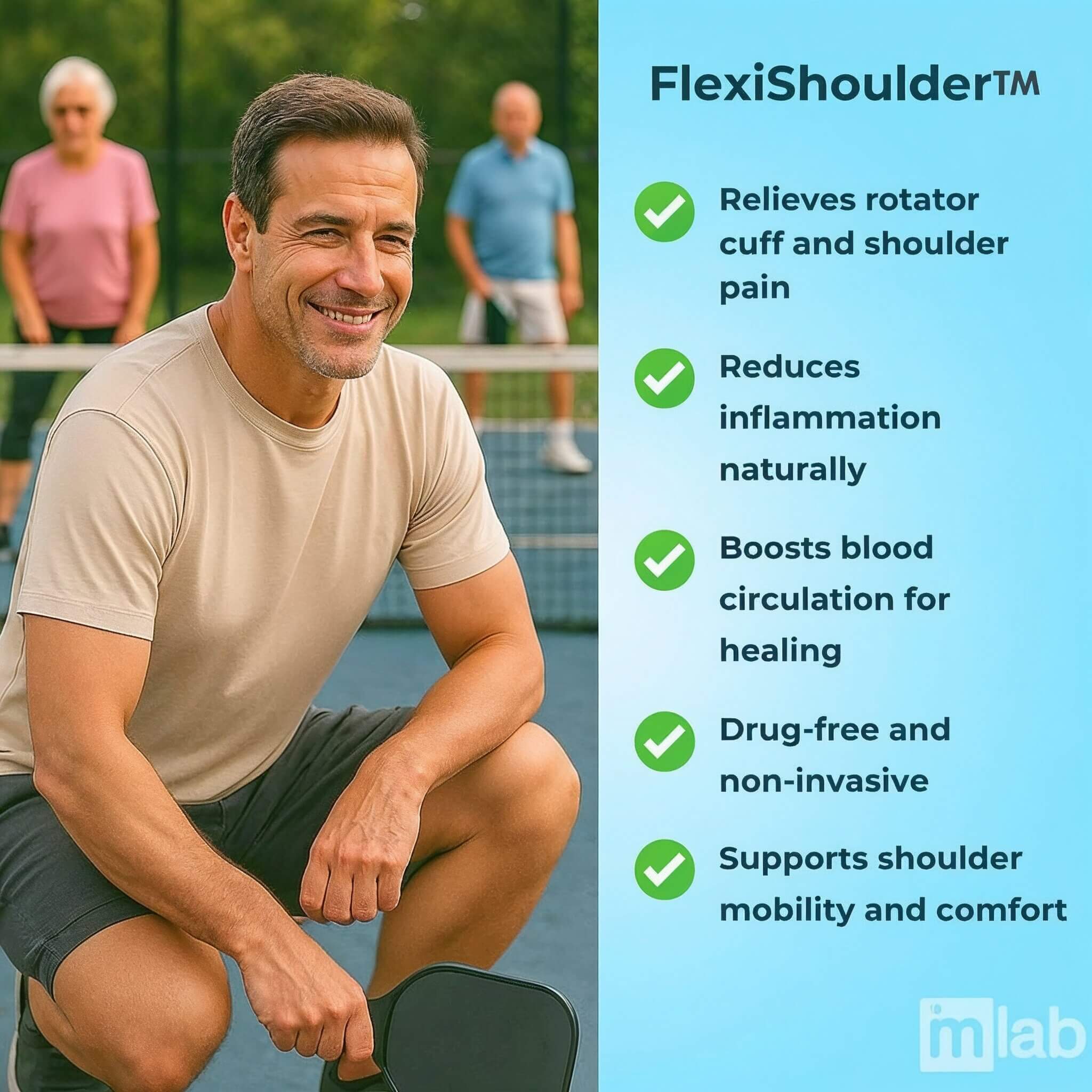 FlexiShoulder - Natural Shoulder Pain Patch