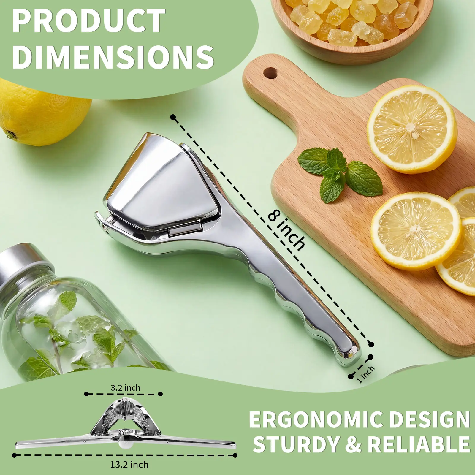 【AREL】Summerwins Stainless Steel Citrus Squeezer