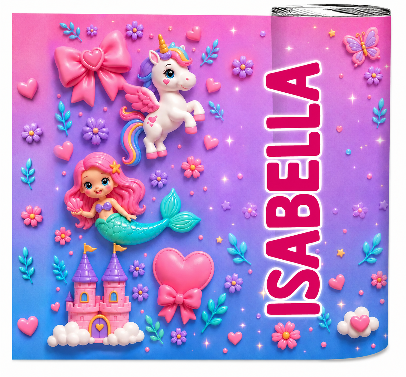 Trendy Animal for Boys Girls - Personalized Skinny Tumbler - Back to School Gift for Kids