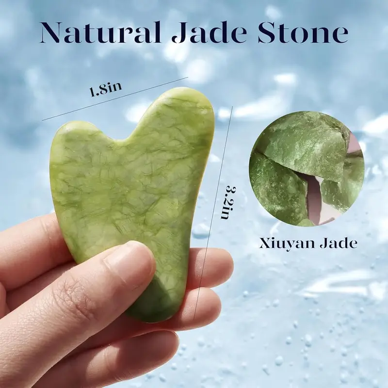 Cryo Ice Roller & Jade Face Sculpt Stone Set