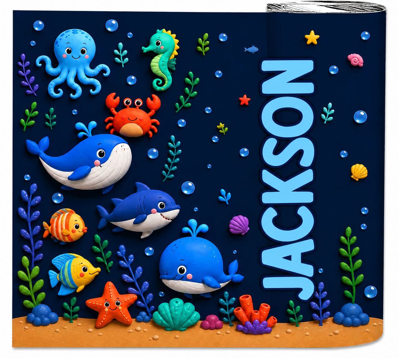 Trendy Animal for Boys Girls - Personalized Skinny Tumbler - Back to School Gift for Kids