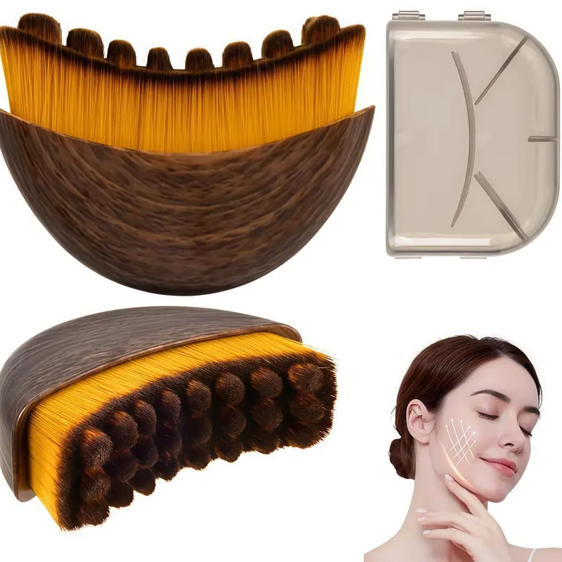 2PCS Lymphatic Contour Face Brush