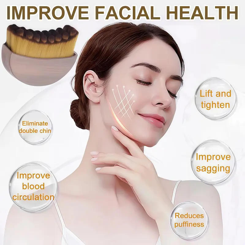 2PCS Lymphatic Contour Face Brush