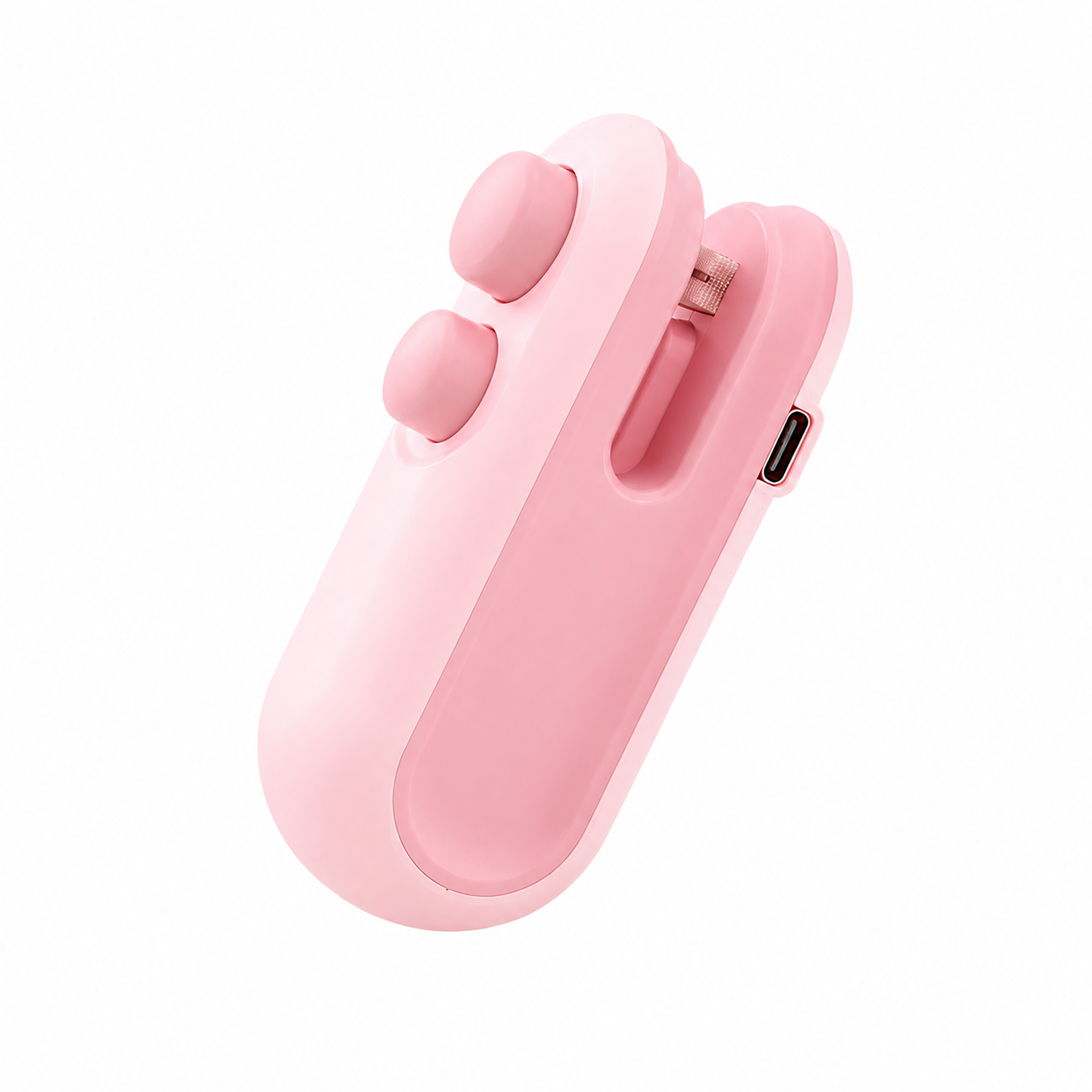 Mini snack bag sealing machine,2 in 1 heat USB rechargeable snack bag selaer