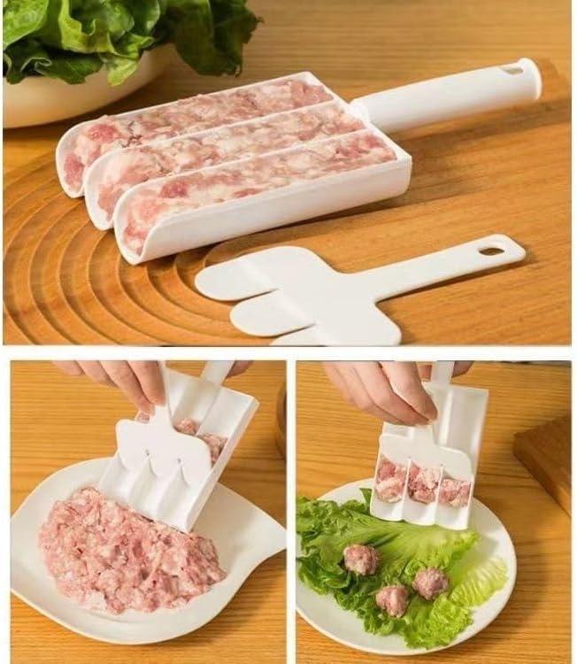 White Creative Kitchen Meatball Maker